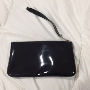 Black PVC Wristlet Marc by Marc Jacobs